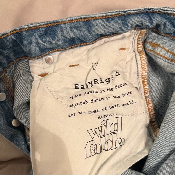 Wild Fable High Rise Blue Jeans - Picture 7 of 8